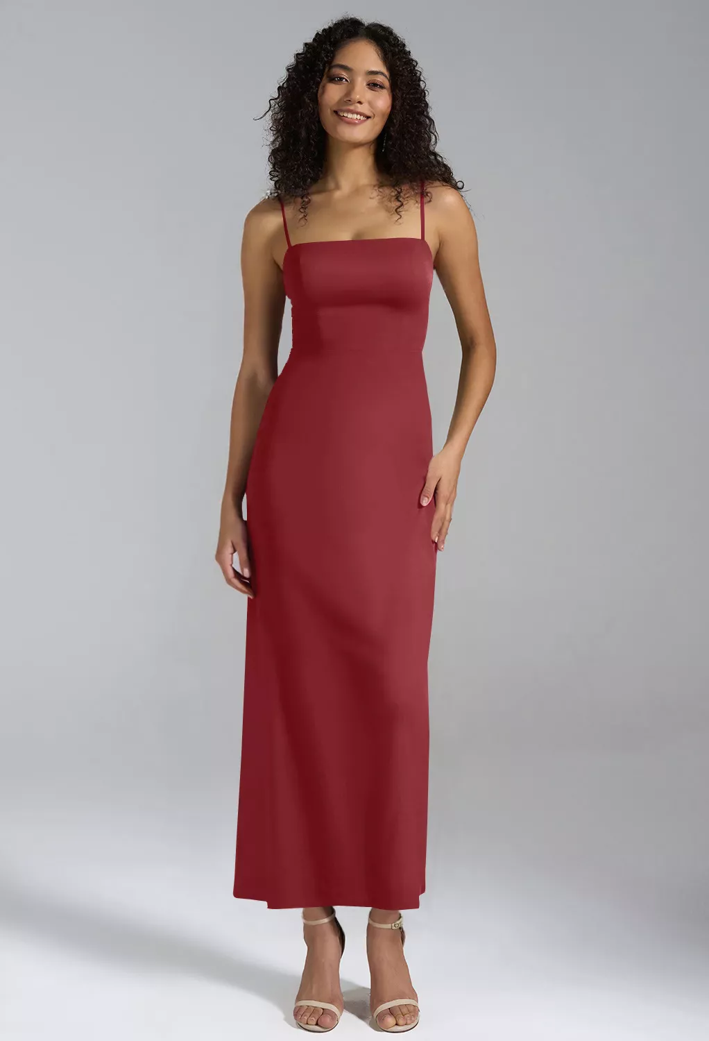 AW Laila Burgundy  Wedding Guest Dresses